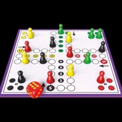 999 Games 999 Bord,- Kaart,- En Dobbelspellen^Ludo Small