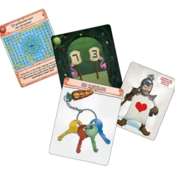 Houtendiershop 999 Bord,- Kaart,- En Dobbelspellen|Spellen Voor 1 Speler^1002 Games Pocket Escape Room: in Wonderland - Breinbreker