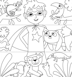 Avenir Creatief^Magisch Waterschilderen Superhelden