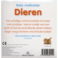 Veltman Uitgevers Voelboeken|Bekijk Alles^Baby voelboekje Dieren
