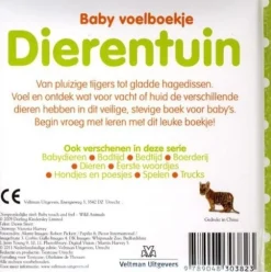 Veltman Uitgevers Voelboeken|Bekijk Alles^Baby voelboekje Dierentuin
