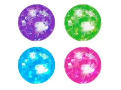 BB Klostermann Kleine Cadeaus|Uitdeelcadeautjes^Lichtgevende Stuiterbal met Glitter