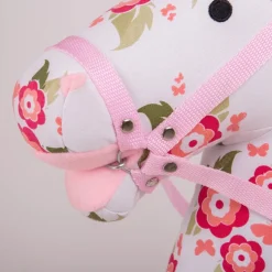 Bigjigs Pretend Play / Rollenspel|Buitenspeelgoed^Stokpaard Stokroller Bloemen