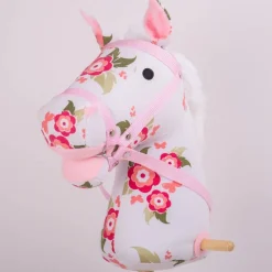 Bigjigs Pretend Play / Rollenspel|Buitenspeelgoed^Stokpaard Stokroller Bloemen