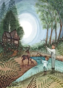 Bijdehansje Wenskaarten^Postkaart Father's Day