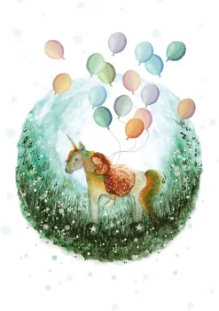 Bijdehansje Wenskaarten^Postkaart Hip Hip Hooray