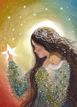 Bijdehansje Wenskaarten^Postkaart Make a Wish