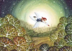 Bijdehansje Wenskaarten^Postkaart Nils Holgersson