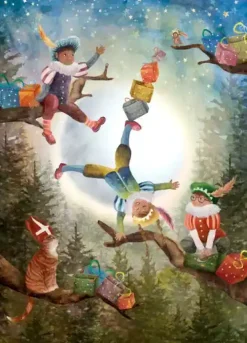 Bijdehansje Wenskaarten^Postkaart Pakjes Plezier