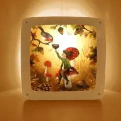 Bijdehansje Lampen^Seizoensplaat Call me Robin