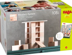 Haba Open Ended Play^Blokken - Bouwsteensysteem Clever-Up! 3.0 (108 delen)