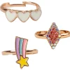 Great Pretenders Sieraden^Boutique Heart Star Rings, 3 Pcs