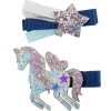 Great Pretenders Sieraden^Boutique Navy Unicorn Star Hairclip, 2 styles assorted