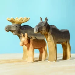 bumbu toys Hertachtigen|Wilde Dieren^Rendieren Familie set 3-delig