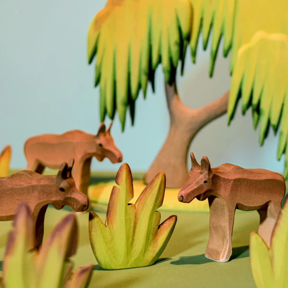 bumbu toys Hertachtigen|Wilde Dieren^Rendieren Familie set 3-delig