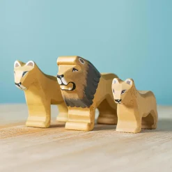 bumbu toys Katachtigen|Wilde Dieren^BumbuToys Leeuwen Set 3-delig