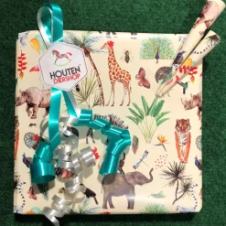 Houtendiershop Cadeaupapier^Cadeauverpakking