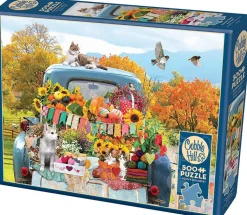 Cobble Hill Legpuzzels^Puzzel Country Truck in Autumn 500 pcs