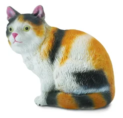 Collecta Collecta Dieren En Figuren^Huiskat met 3 Kleuren Zittend 88490