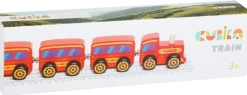 Cubika Treinen^Houten Trein 4-delig