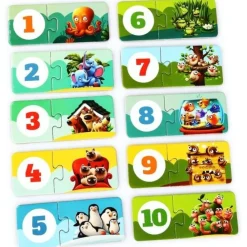 Cubika Legpuzzels^Puzzel Dierenvrienden 20pcs
