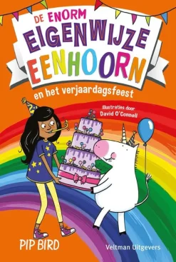 Veltman Uitgevers Bekijk Alles^De enorm eigenwijze eenhoorn en het verjaardagsfeest