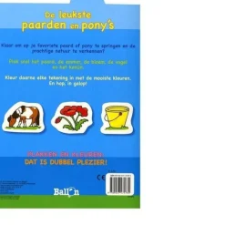 Ballon Kids Hobbyboeken^De leukste paarden en pony's plakboek