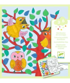 Djeco Creatief^Kleurplaten Bos