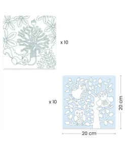 Djeco Creatief^Kleurplaten Bos