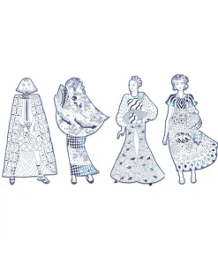 Djeco Creatief^Kleurplaten Mode Laura