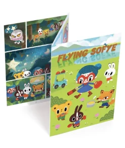 Djeco Creatief^Krasplaatjes Flying Sofye