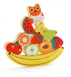 Djeco Houten Puzzels^Reliefpuzzel en Balansspel 11pcs