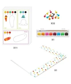 Djeco Creatief^The fox family