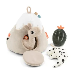 Done by Deer Babyspeelgoed|Knuffelspeelgoed^Knuffel Hide&Seek Mountain Lalee Colour mix