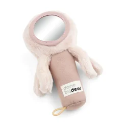Done by Deer Babyspeelgoed|Knuffelspeelgoed^Rammelaar en Activiteitenknuffel Spiegel Jelly Powder