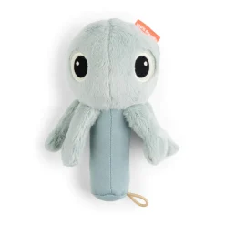 Done by Deer Babyspeelgoed|Knuffelspeelgoed^Rammelaar en Activiteitenknuffel Spiegel Jelly Blue