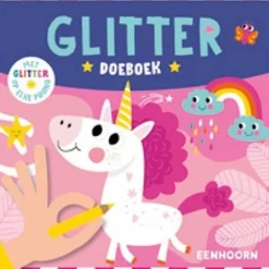 Image Books Creatief|Bekijk Alles^Eenhoorn Glitter Doeboek Kleurboek