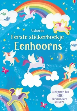 Uitgeverij Usborne Hobbyboeken^Eerste stickerboekje Eenhoorns
