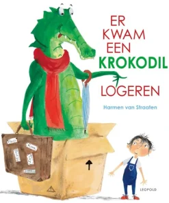 Uitgeverij Leopold Prentenboeken^Er kwam een krokodil logeren