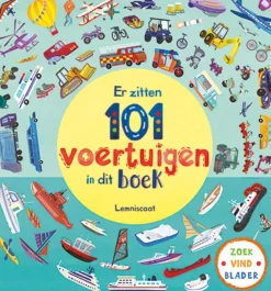 Lemniscaat Peuterboeken^Er zitten 101 voertuigen in dit boek