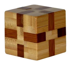 Eureka Kleine Cadeaus|Uitdeelcadeautjes^3D Bamboo Puzzle Cube