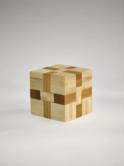 Eureka Kleine Cadeaus|Uitdeelcadeautjes^3D Bamboo Puzzle Cube