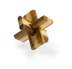 Eureka Kleine Cadeaus|Uitdeelcadeautjes^3D Bamboo Puzzle Doublecross
