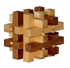 Eureka Kleine Cadeaus|Uitdeelcadeautjes^3D Bamboo Puzzle Slide