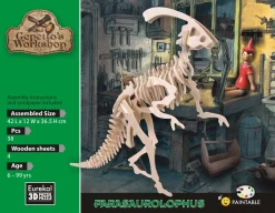 Eureka Creatief^3D Hout Model Gepetto´s Parasaurolophus