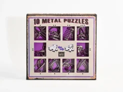 Eureka Breinbrekers^Metal Puzzle Paars Set 10-delig