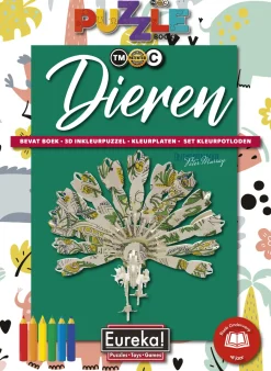Eureka Creatief^Puzzelboek 3D Dieren