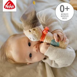 Fehn Babyspeelgoed^Grijpfiguur Beer