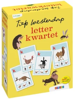 Zwijsen Kaartspellen^Fiep Westendorp letterkwartet