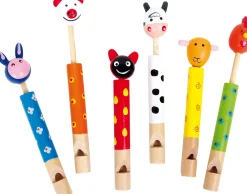 Small Foot Muziek|Kleine Cadeaus^Fluit Dieren Hout